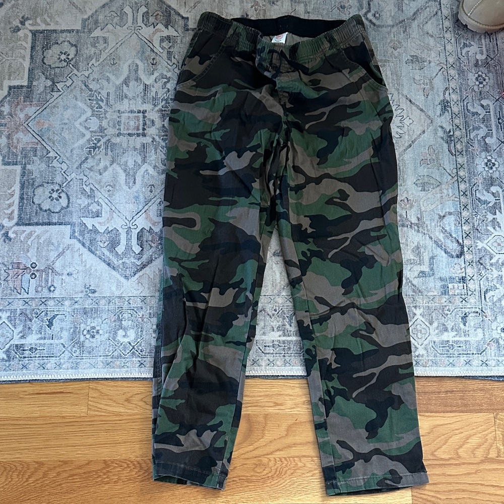 Wonder Nation Green Camo Kids Pants